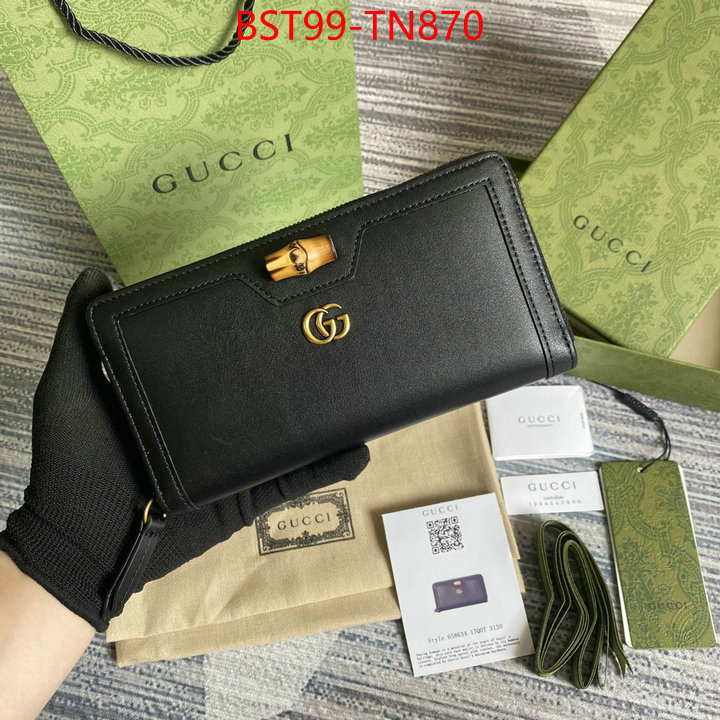 Gucci Bags(TOP)-Wallet-,ID: TN870,$: 99USD