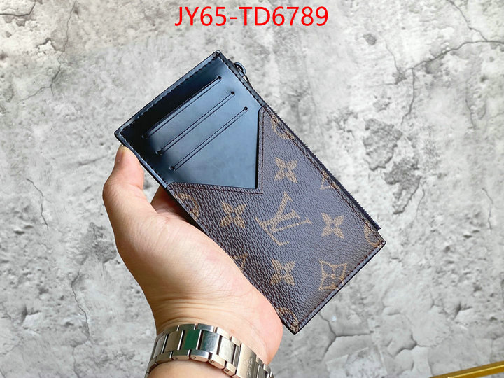 LV Bags(TOP)-Wallet,ID: TD6789,$: 65USD