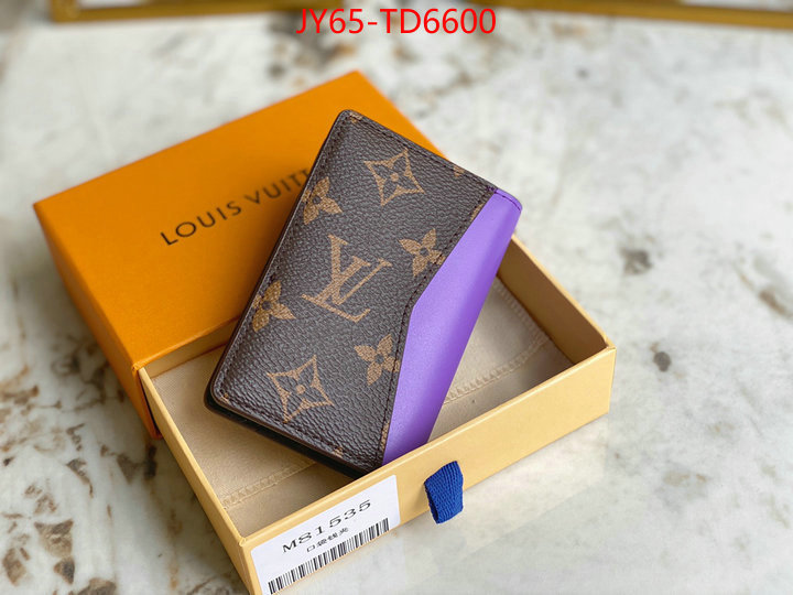 LV Bags(TOP)-Wallet,ID: TD6600,$: 65USD