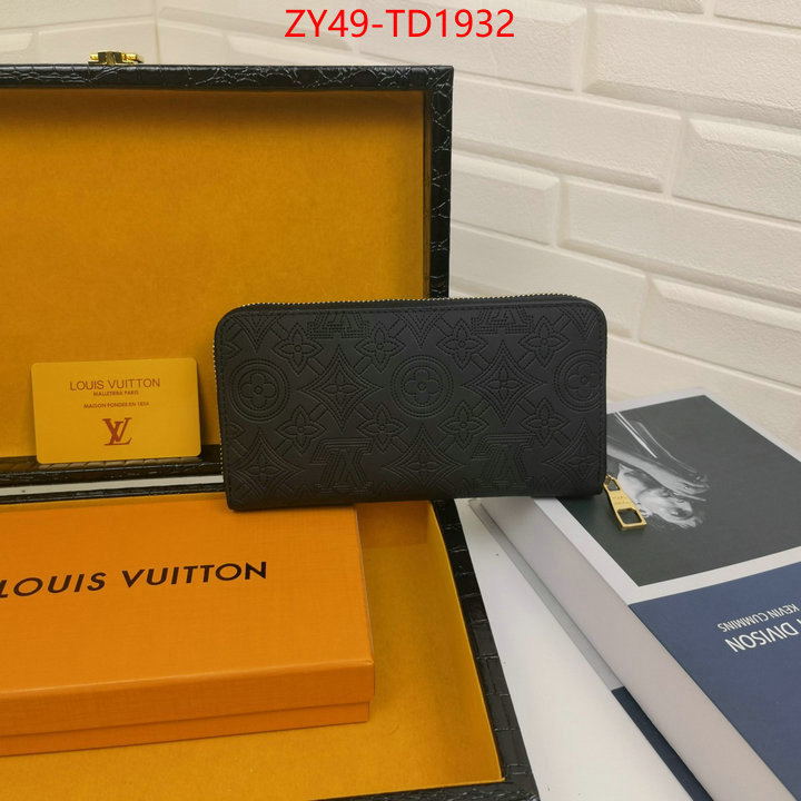 LV Bags(4A)-Wallet,ID: TD1932,$: 49USD