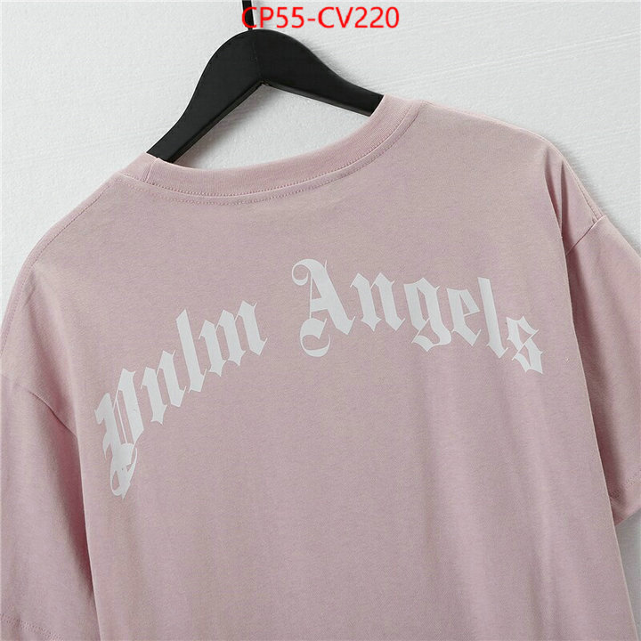 Clothing-Palm Angels,outlet sale store , ID: CV220,$: 55USD