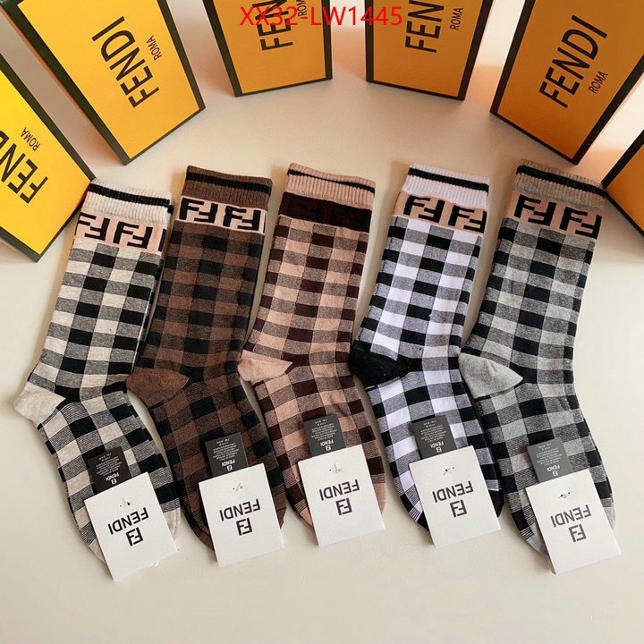 Sock-Fendi,online china , ID: LW1445,$: 32USD