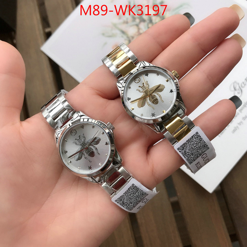 Watch(4A)-Gucci,top brands like , ID: WK3197,$: 115USD