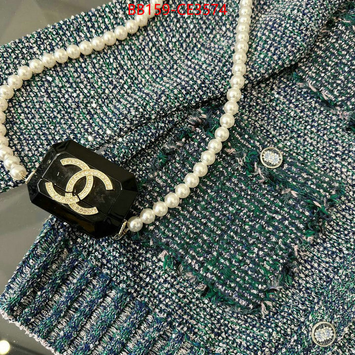 Clothing-Chanel,replica aaaaa+ designer , ID: CE3574,$: 159USD