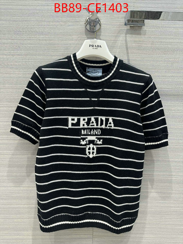 Clothing-Prada,high quality designer , ID: CE1403,$: 89USD