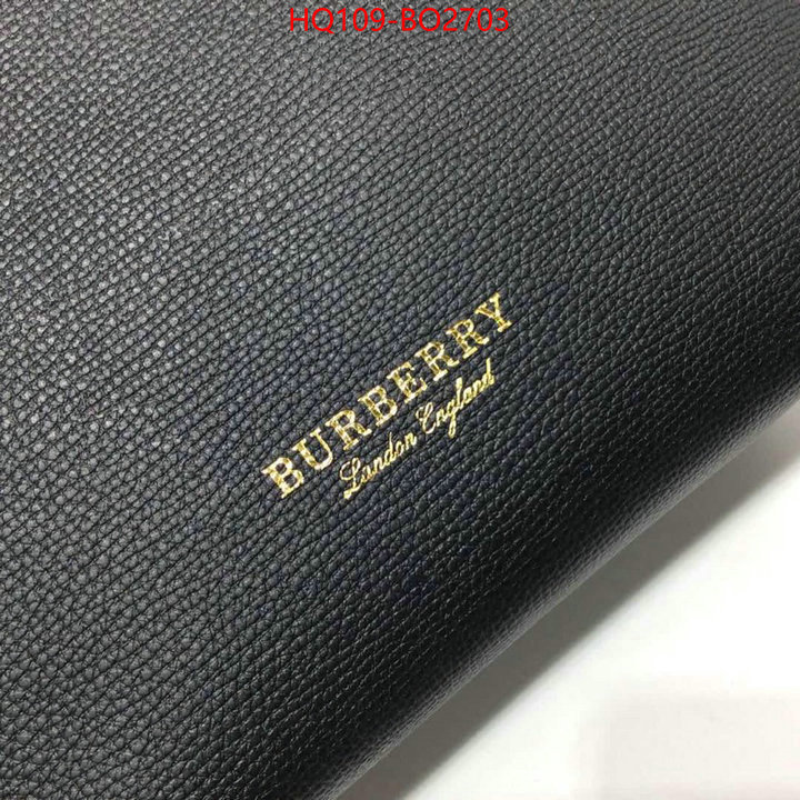 Burberry Bags(4A)-Handbag,replica shop ,ID: BO2703,$: 109USD