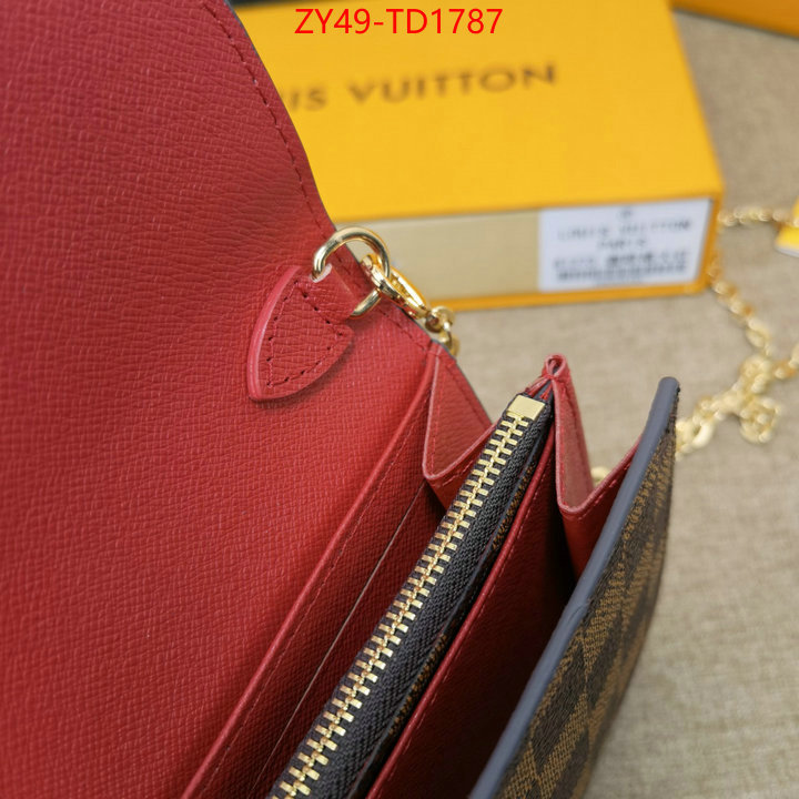 LV Bags(4A)-Wallet,ID: TD1787,$: 49USD