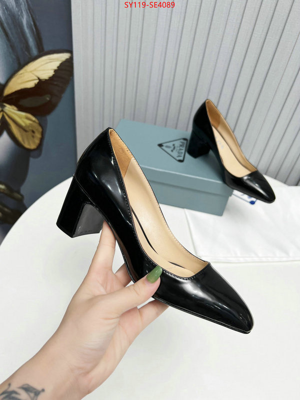 Women Shoes-Prada,the highest quality fake , ID: SE4089,$: 119USD