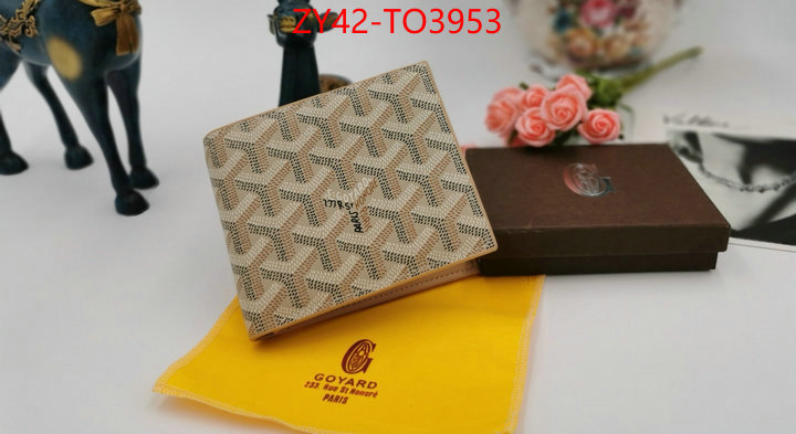 Goyard Bags(4A)-Wallet,counter quality ,ID: TO3953,$: 42USD