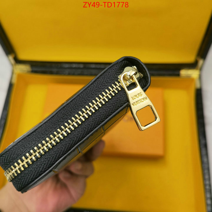 LV Bags(4A)-Wallet,ID: TD1778,$: 49USD