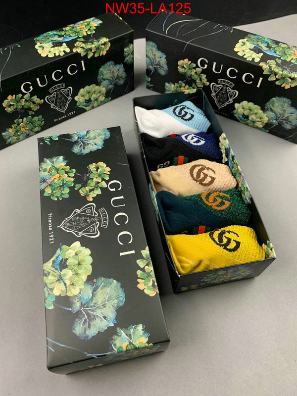 Sock-Gucci,high quality customize , ID:LA125,$: 35USD