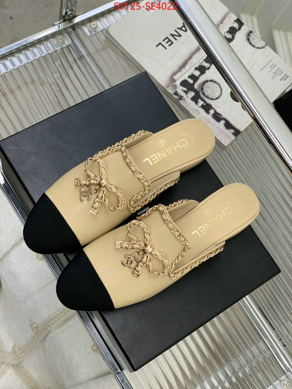 Women Shoes-Chanel,store , ID: SE4022,$: 125USD