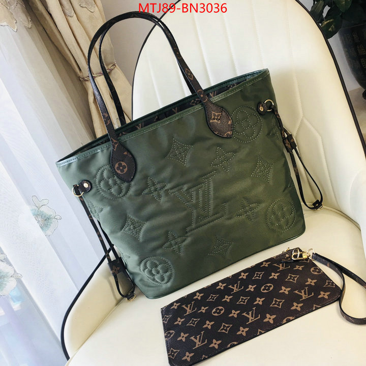 LV Bags(4A)-Neverfull-,where to buy replicas ,ID: BN3036,$: 89USD