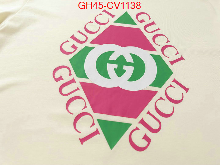 Clothing-Gucci,where to buy the best replica , ID: CV1138,$: 45USD