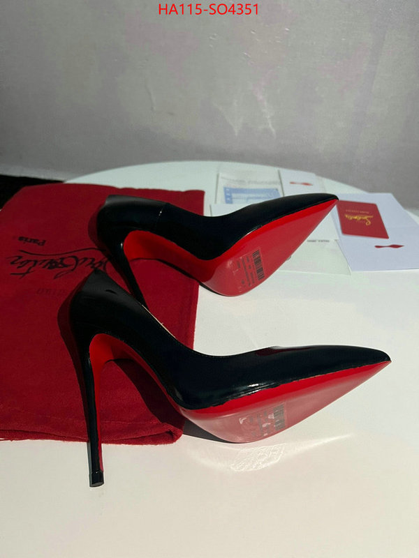 Women Shoes-Chrstn 1ouboutn,found replica , ID: SO4351,$: 115USD