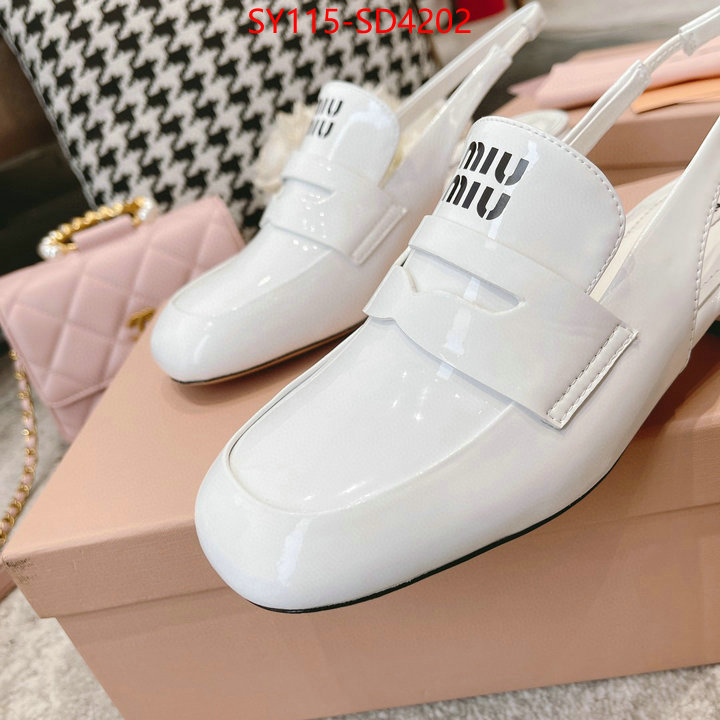 Women Shoes-Miu Miu,how to find designer replica , ID: SD4202,$: 115USD