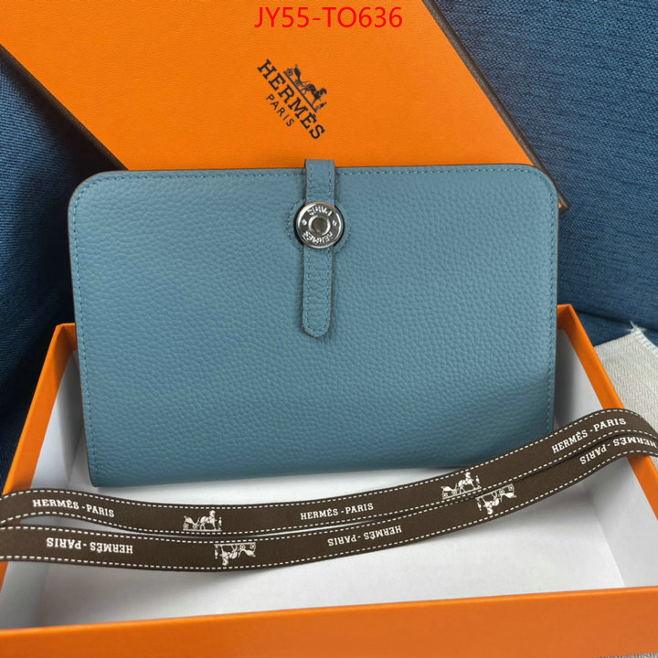 Hermes Bags(4A)-Wallet-,top perfect fake ,ID: TO636,$: 55USD