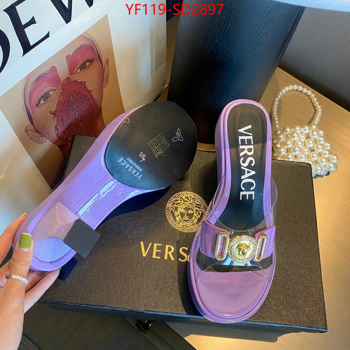 Women Shoes-Versace,2023 aaaaa replica customize , ID: SD2897,$: 119USD