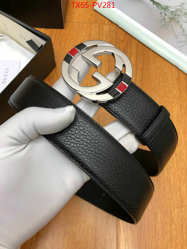 Belts-Gucci,replica 1:1 , ID: PV281,$:65USD