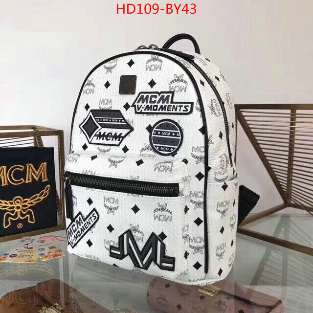 MCM Bags(TOP)-Backpack-,ID: BY43,$:109USD