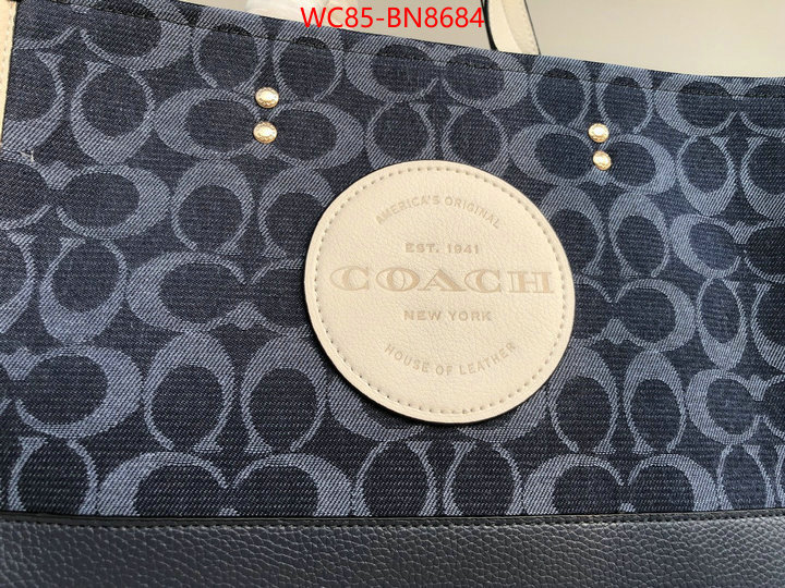 Coach Bags(4A)-Tote-,found replica ,ID: BN8684,$: 85USD