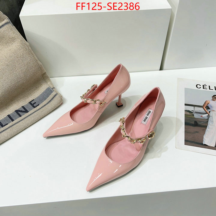 Women Shoes-Miu Miu,aaaaa replica , ID: SE2386,$: 125USD