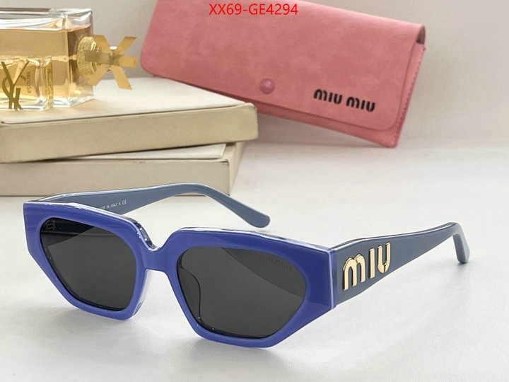 Glasses-Miu Miu,what's the best place to buy replica , ID: GE4294,$: 69USD