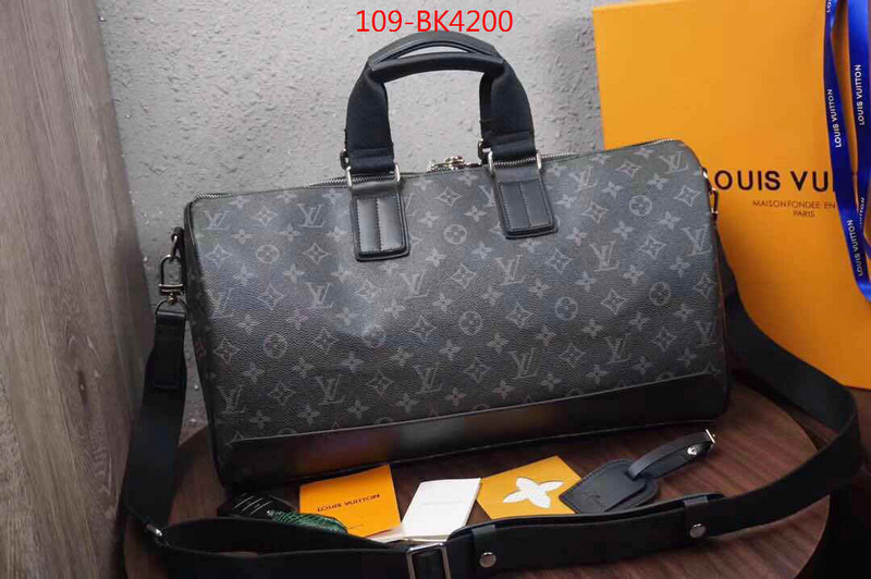 LV Bags(4A)-Keepall BandouliRe 45-50-,aaaaa class replica ,ID: BK4200,