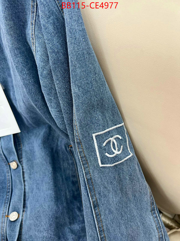 Clothing-Chanel,how to find designer replica , ID: CE4977,$: 115USD