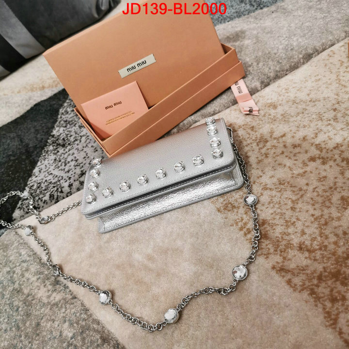 Miu Miu Bags(TOP)-Diagonal-,unsurpassed quality ,ID: BL2000,$: 239USD