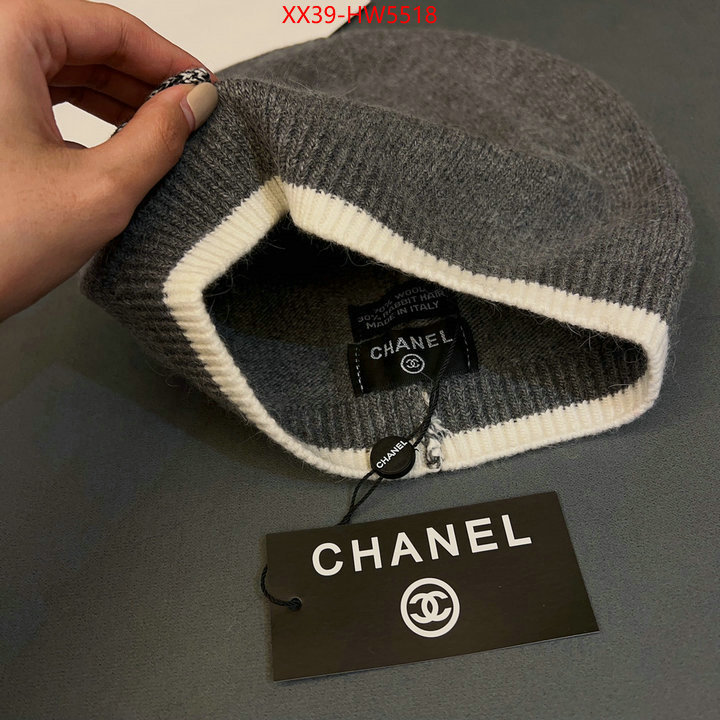 Cap (Hat)-Chanel,perfect quality designer replica , ID: HW5518,$: 39USD