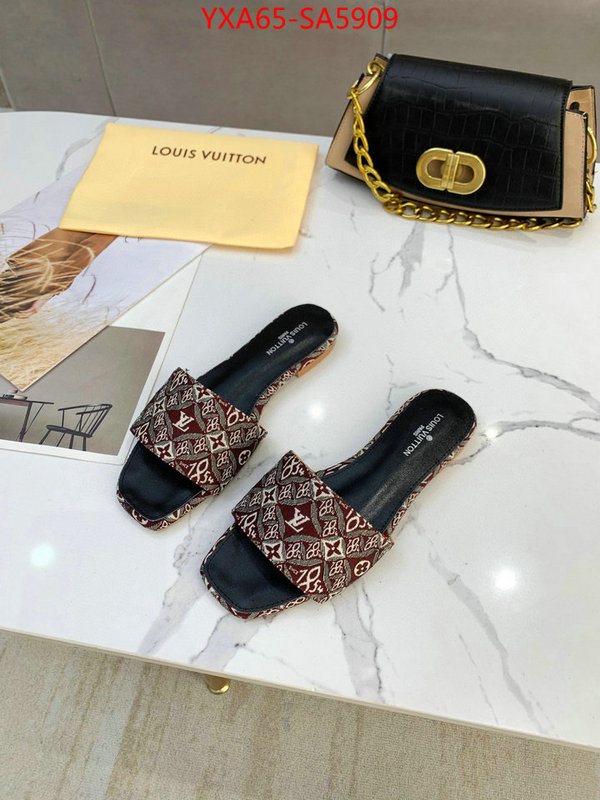 Women Shoes-LV,buy top high quality replica , ID: SA5909,$: 65USD