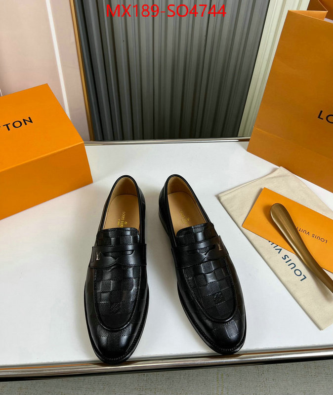 Men Shoes-LV,aaaaa replica designer , ID: SO4744,$: 189USD