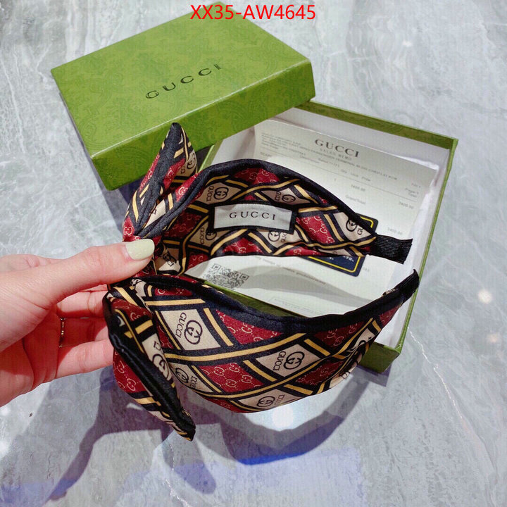 Hair band-Gucci,2023 replica wholesale cheap sales online , ID: AW4645,$: 35USD