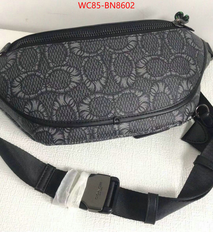 Coach Bags(4A)-Belt Bag-Chest Bag--,top perfect fake ,ID: BN8602,$: 85USD