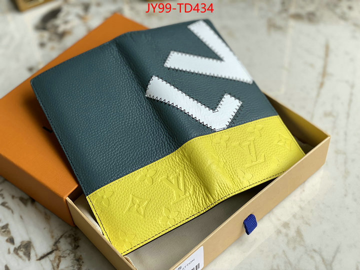 LV Bags(TOP)-Wallet,ID: TD434,$: 99USD
