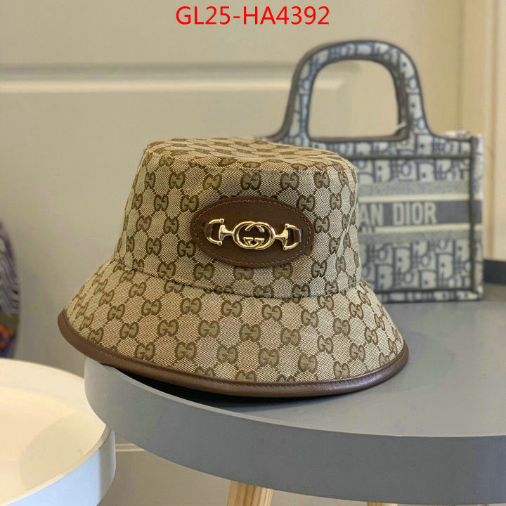 Cap (Hat)-Gucci,same as original , ID: HA4392,$: 25USD