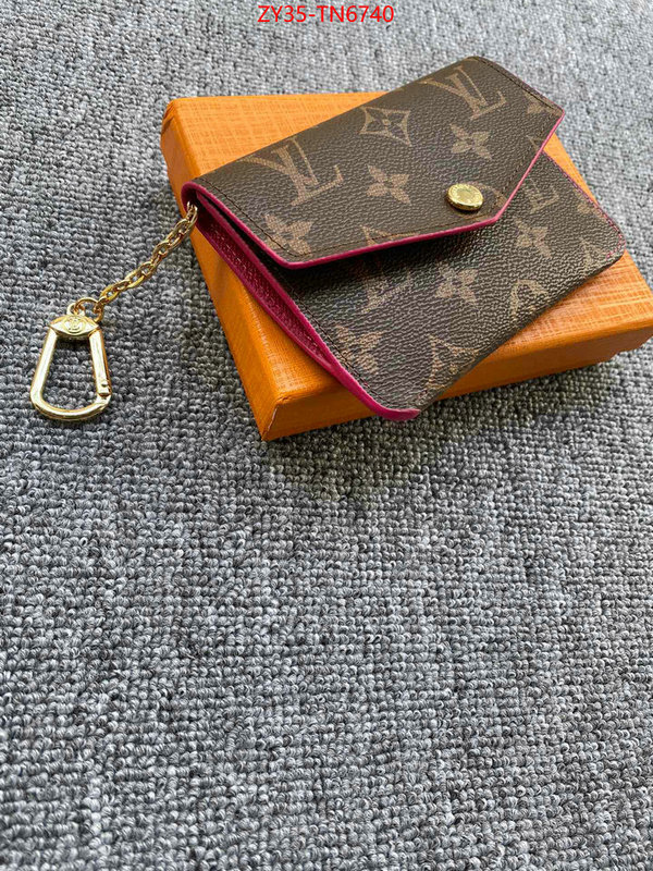 LV Bags(4A)-Wallet,ID: TN6740,$: 35USD