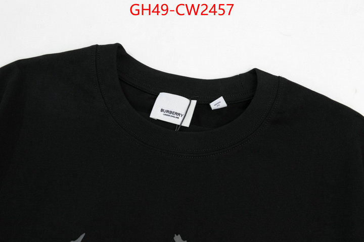 Clothing-Burberry,2023 replica , ID: CW2457,$: 49USD