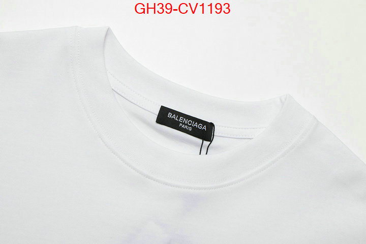 Clothing-Balenciaga,2023 aaaaa replica customize , ID: CV1193,$: 39USD