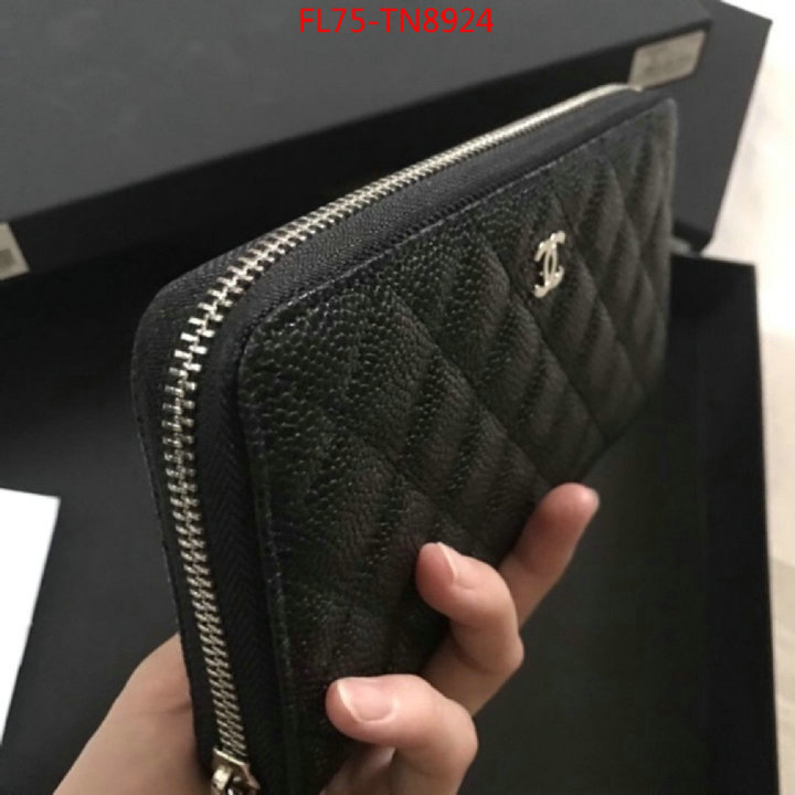 Chanel Bags(4A)-Wallet-,ID: TN8924,$: 75USD