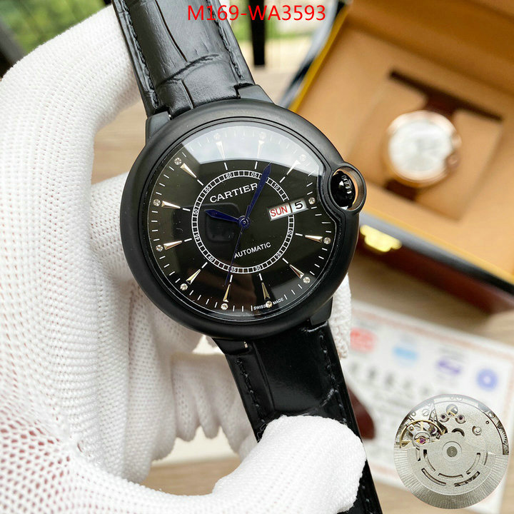 Watch(4A)-Cartier,wholesale replica shop , ID: WA3593,$: 169USD
