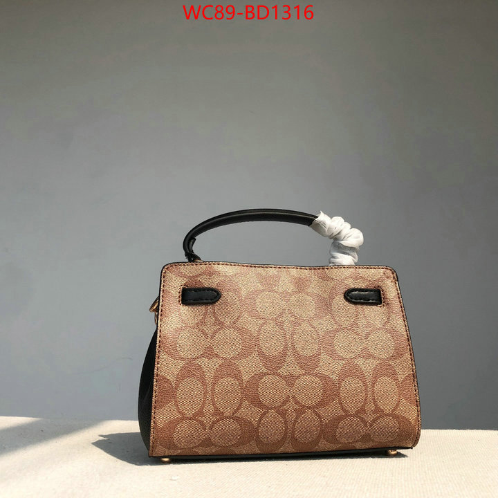 Coach Bags(4A)-Diagonal,best wholesale replica ,ID: BD1316,$: 89USD