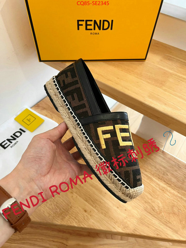 Women Shoes-Fendi,outlet 1:1 replica , ID: SE2345,$: 85USD