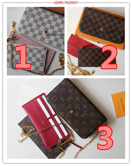 LV Bags(TOP)-Wallet,ID: TK2657,$:129USD