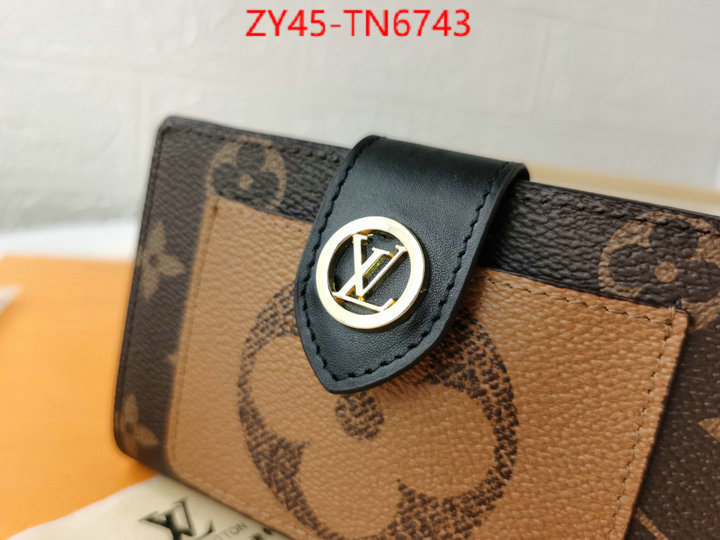 LV Bags(4A)-Wallet,ID: TN6743,$: 45USD