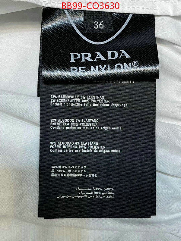 Clothing-Prada,designer replica , ID: CO3630,$: 99USD