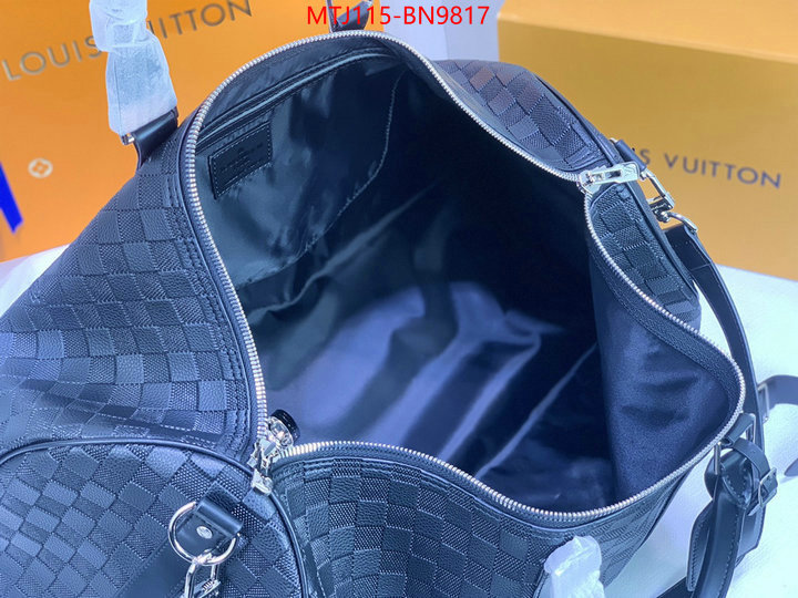 LV Bags(4A)-Keepall BandouliRe 45-50-,aaaaa replica designer ,ID: BN9817,$: 115USD