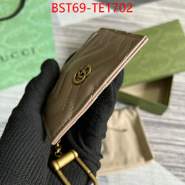 Gucci Bags(TOP)-Wallet-,replica 1:1 high quality ,ID: TE1702,$: 69USD