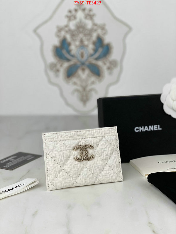 Chanel Bags(4A)-Wallet-,ID: TE3423,$: 59USD